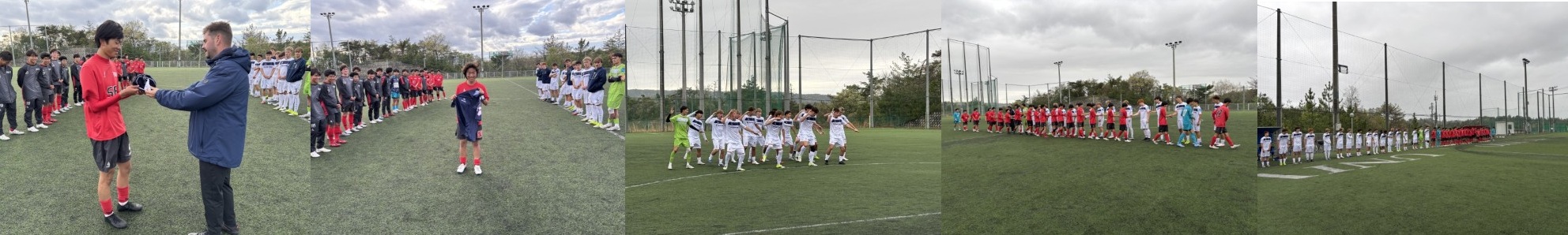 サッカー部「Tauranga Boys' College（ニュージーランド)」交流戦実施